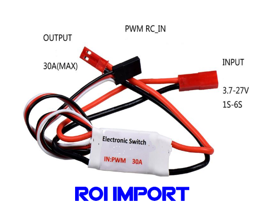Interruptor electronico RC 30 Amp